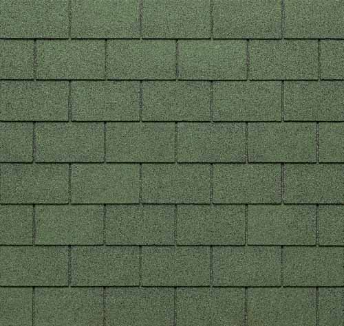 Premium rectangular 070 Verde Sfumato - 2-tone Green